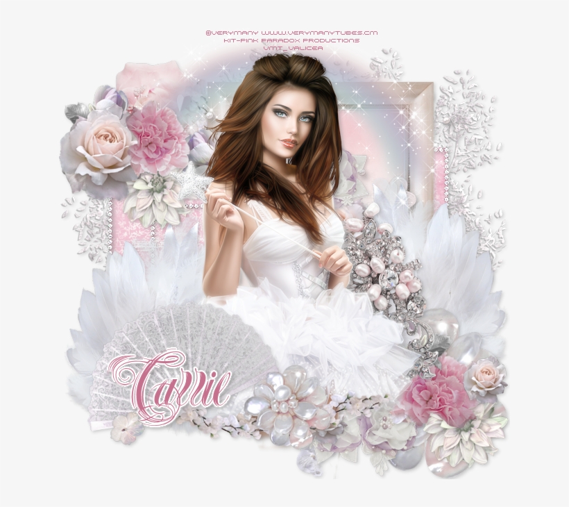 Fairy Godmother By Pink Paradox Productions Found Here - Garden Roses, transparent png #7835947