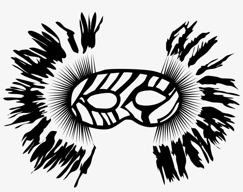 Mardi Gras Mask - Illustration, transparent png #7836191