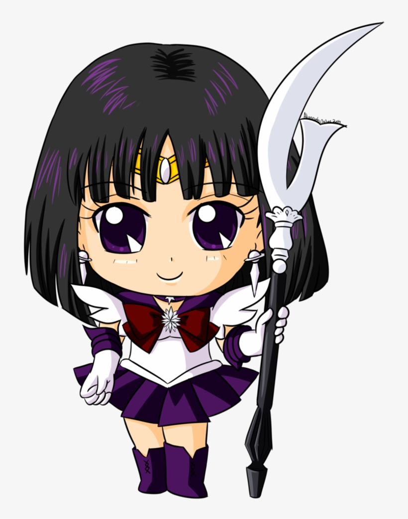 View Samegoogleiqdbsaucenao Ss , - Sailor Moon Saturno Chibi, transparent png #7836474