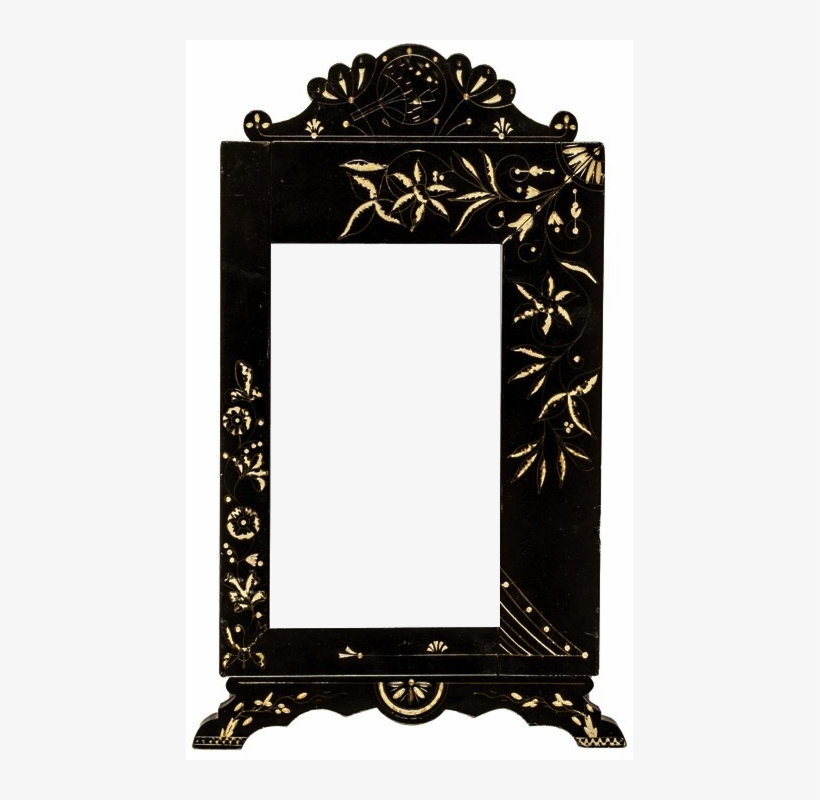 Aesthetic Movement Ebonized Frame With Sgraffito, Anglo-japanesque - Picture Frame, transparent png #7836929