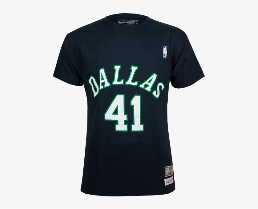 Brand New 7712f B2249 Dirk Nowitzki 41 Dallas Mavericks - George Strait T Shirt, transparent png #7837157