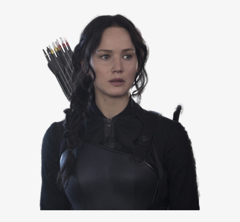 Katniss Everdeen Png - Jennifer Lawrence The Hunger Games Mockingjay Part, transparent png #7837235