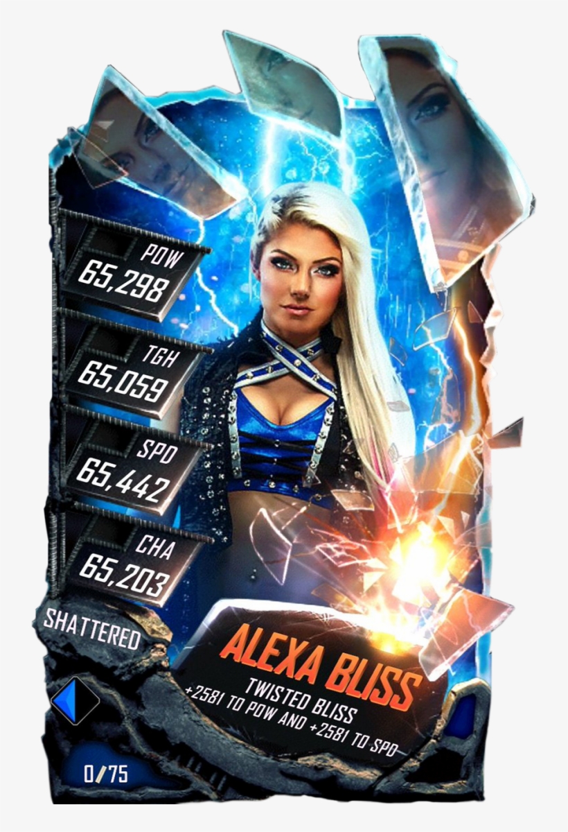 Alexabliss S5 24 Shattered10 - Wwe Supercard Shattered Pro, transparent png #7837315