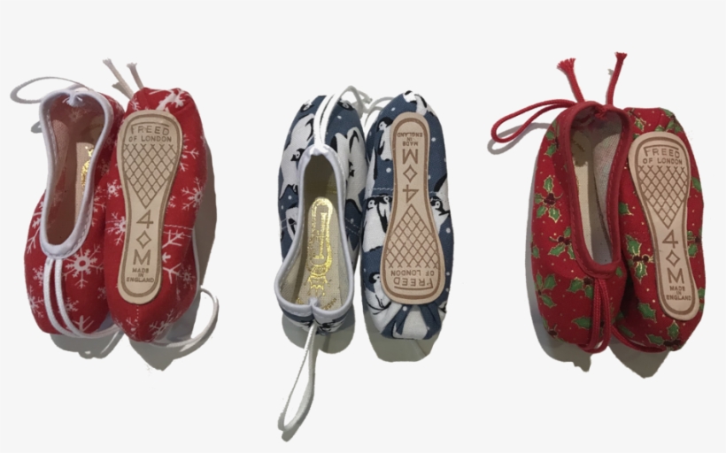 Freed Christmas Miniature Pointe Shoes - Backpack, transparent png #7837527