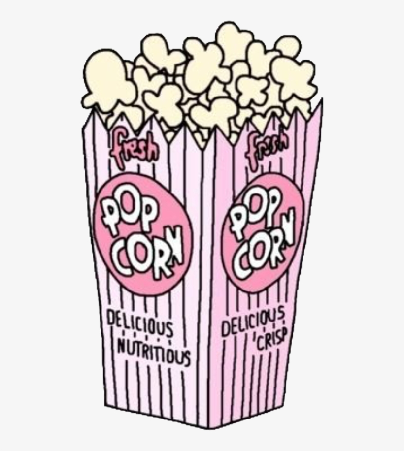 Tumblr Popcorn Png - Png Popcorn, transparent png #7837918