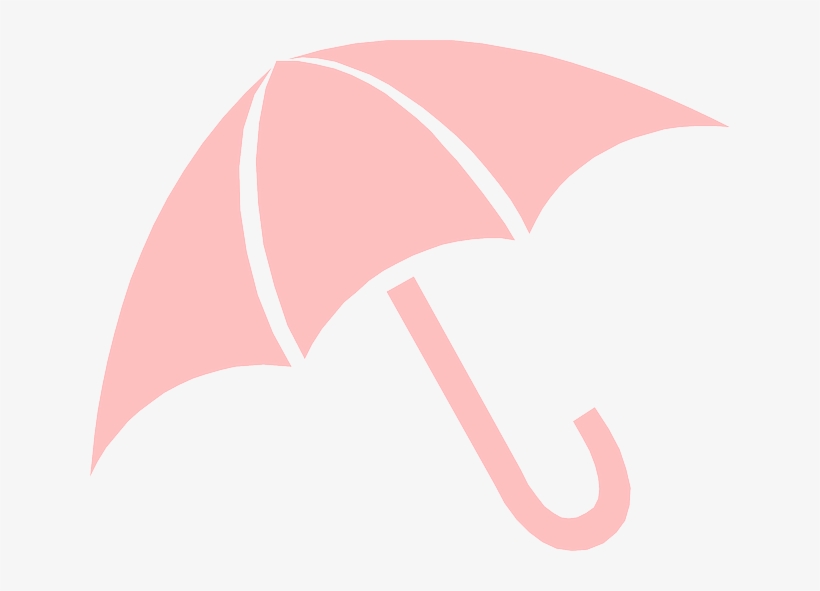 Icon, Outline, Umbrella, Beach, Sun, Cartoon, Pink - Pink Umbrella Clip Art, transparent png #7837986