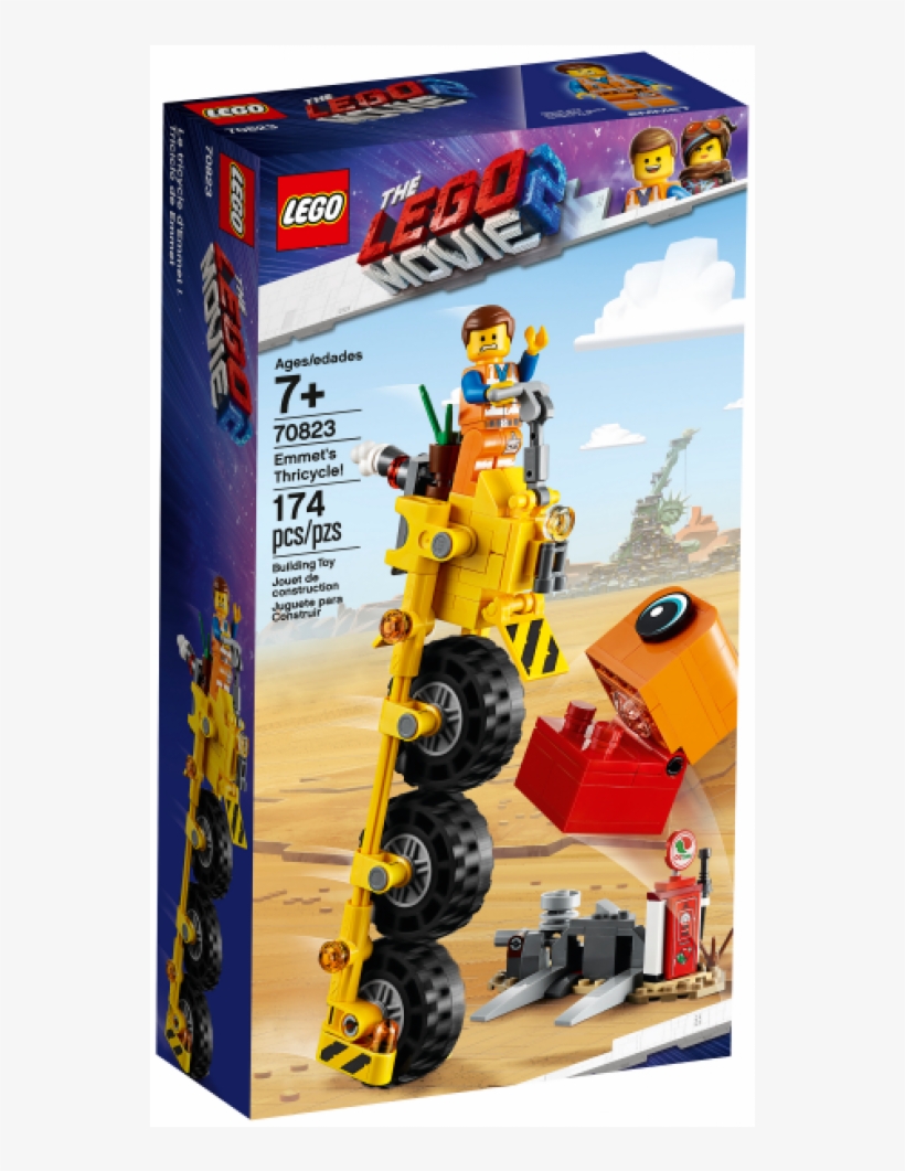 70823 1 - Lego Movie 2 Lego Sets, transparent png #7838106