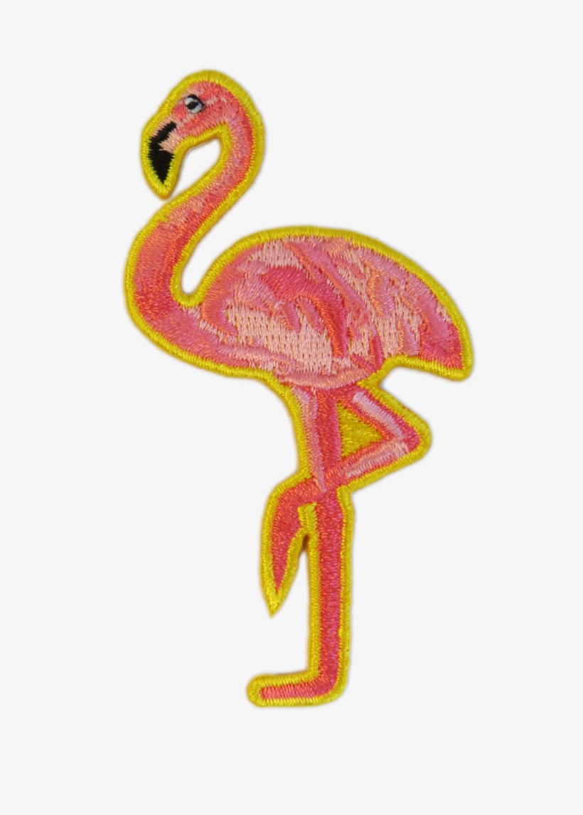 Hand & Lock Have Developed A Range Of Fashion Patches - Greater Flamingo, transparent png #7838139