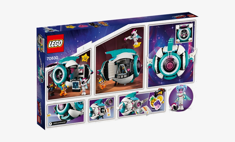 Lego 70830 The Lego Movie 2 Sweet Mayhen's Systar Starship - Lego Movie 2 Sweet Mayhem's Systar Starship, transparent png #7838209