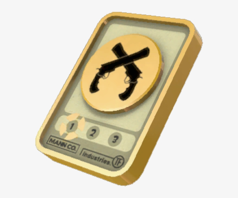 Gold Dueling Badge - Emblem, transparent png #7838360