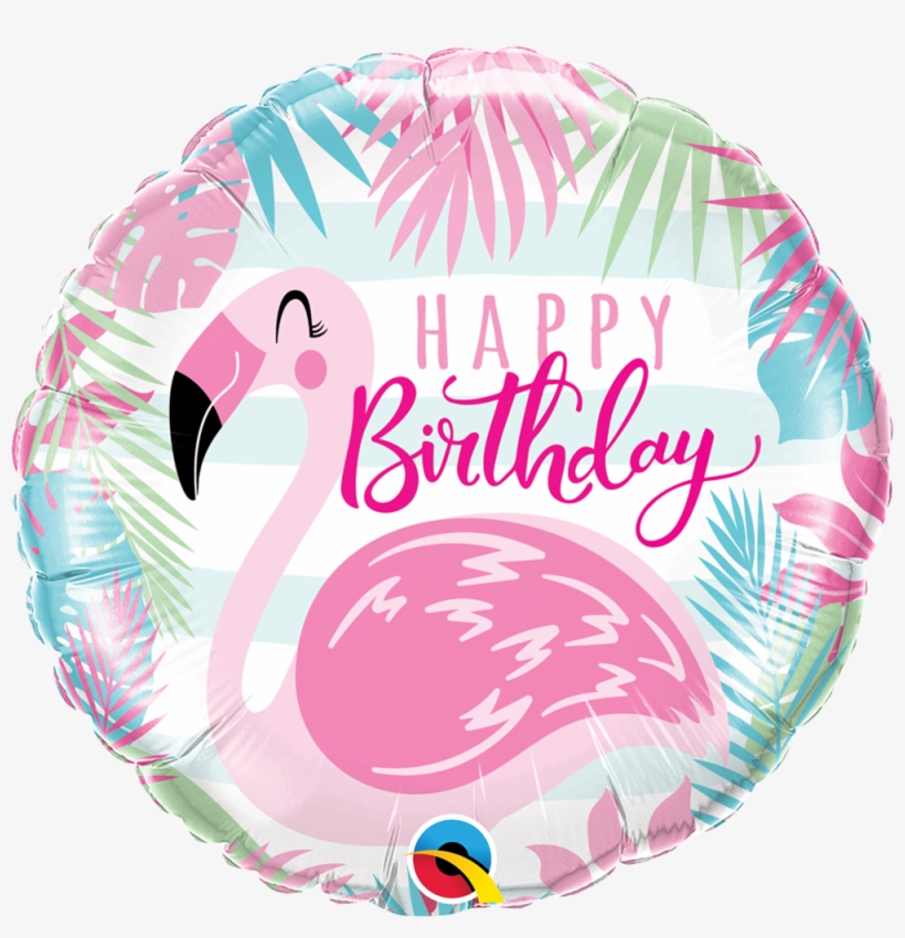 Pink Flamingo Birthday - Happy Birthday Flamingo, transparent png #7838361