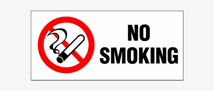 Regulatory Sign No Smoking - No Smoking Sign Usa, transparent png #7839177