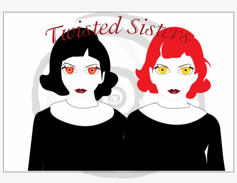 Created For Twisted Sisters - Illustration, transparent png #7839875