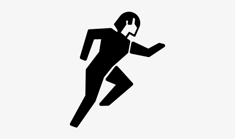 Running Man Rubber Stamp, transparent png #7839877