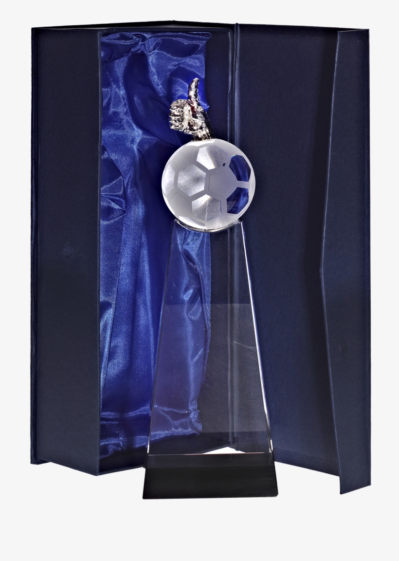360 Football Trophy Thumbs Up Pokal, 26cm Transparent/black, - Banner, transparent png #7839881