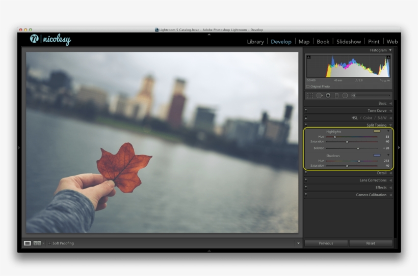 3-lr - Lightroom Highlights Blue Hue, transparent png #7840317