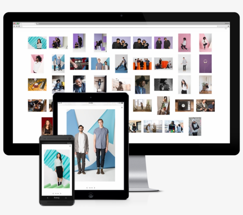 Web Template Gallery Lightroom Style, transparent png #7840885