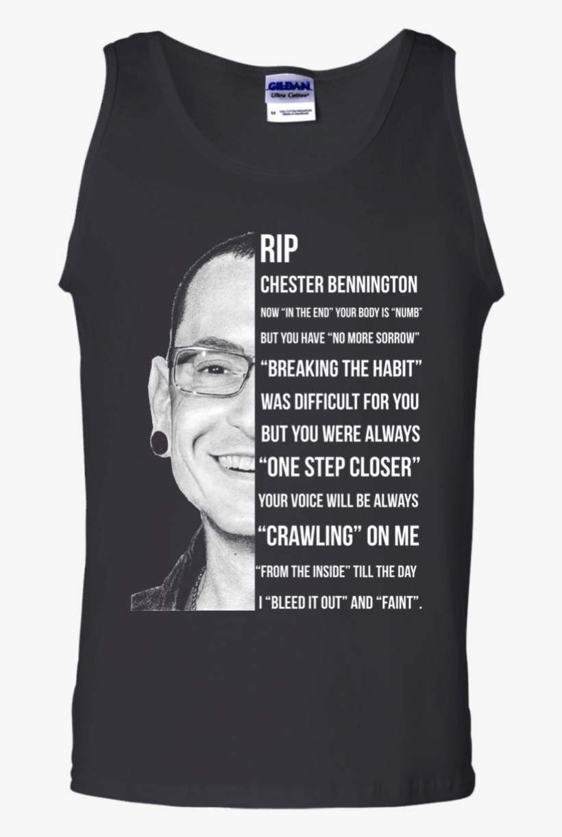 Rip Chester Bennington Shirts Now "in The End" Your - Linkin Park Chester T Shirt, transparent png #7840886
