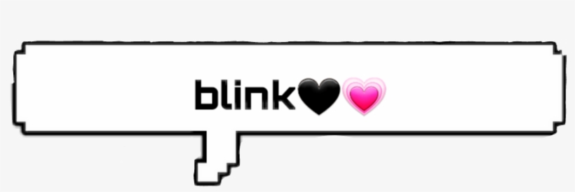 Blink Blink 💗 Blackpink Blinksforever Blinks - Heart, transparent png #7840956