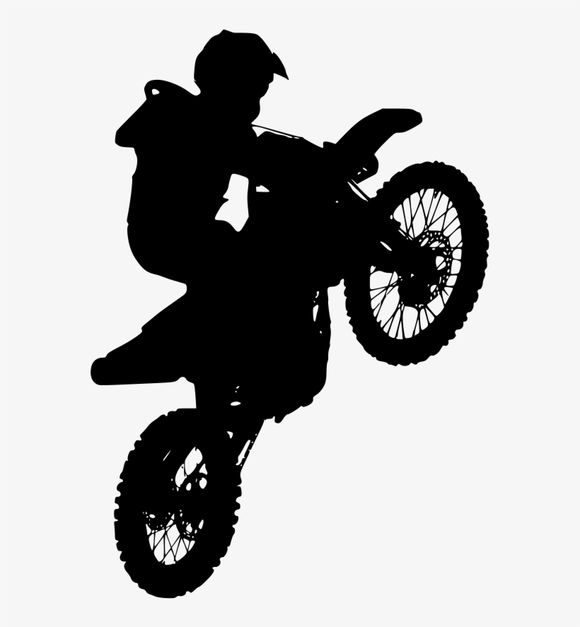 Download Png - Svg Dirtbike Free, transparent png #7841610