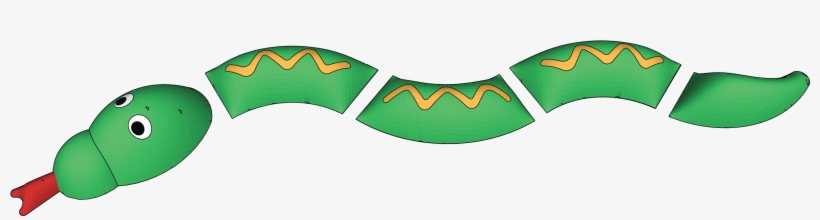 3d Snake, 5 Pcs, transparent png #7841940