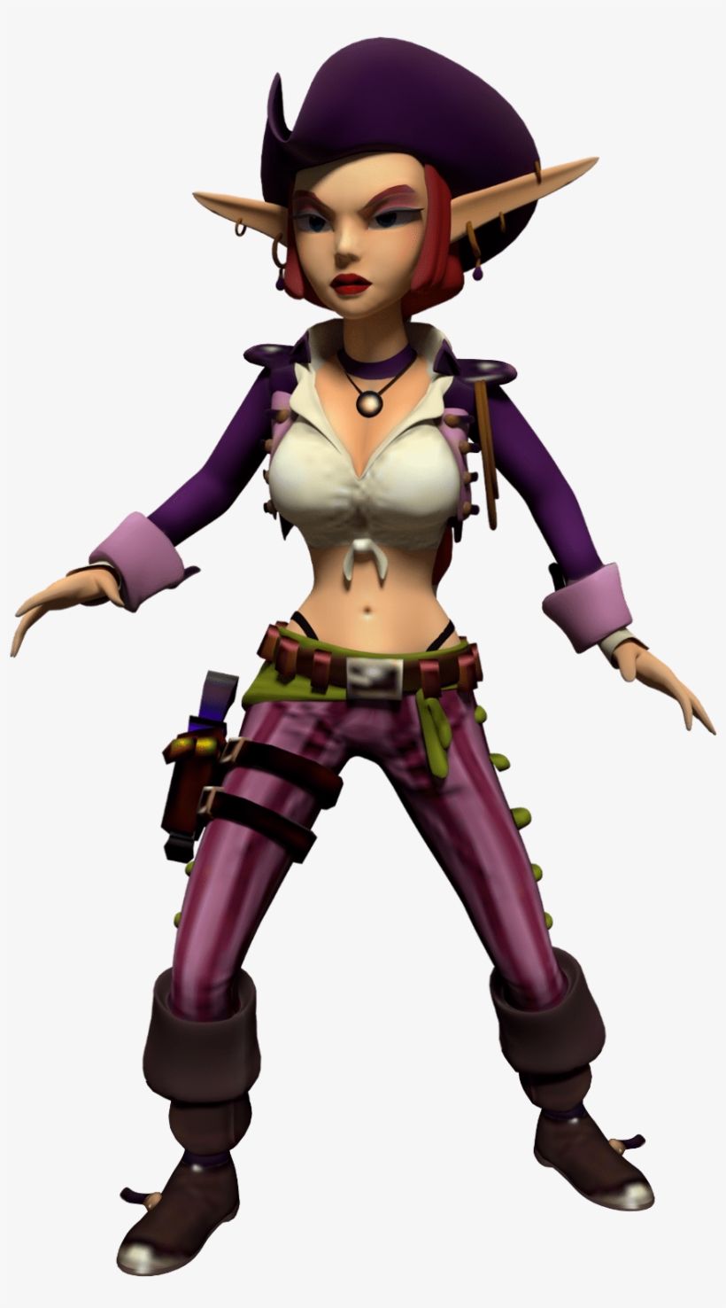 Jak And Daxter Female, transparent png #7842354
