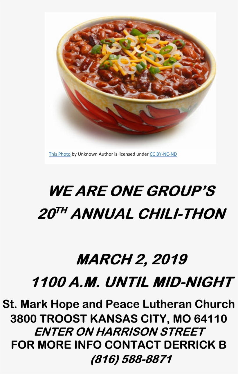 We Are One's 20th Annual Chili-thon - Baked Beans, transparent png #7843256