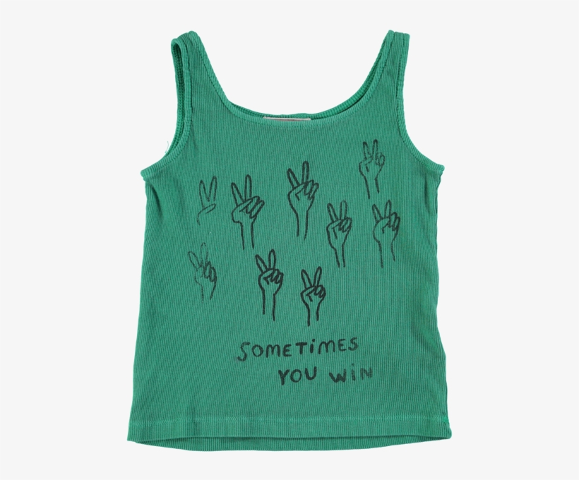 Picture Of "peace Hand Sign" - Active Tank, transparent png #7843382