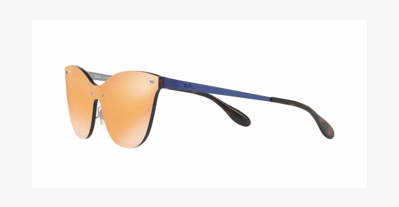 Sunglasses Ray-ban Rb3580n Blaze Cat Eye Col - Glasses, transparent png #7843431