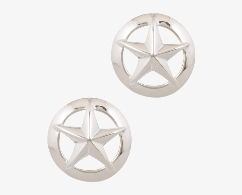 Pinto Ranch 3d Dome Star Cufflinks - Emblem, transparent png #7843553