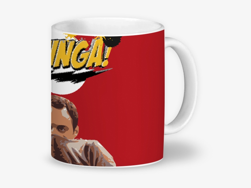 Caneca Sheldon, O Grafiteiro De Iar Designna - Coffee Cup, transparent png #7844534
