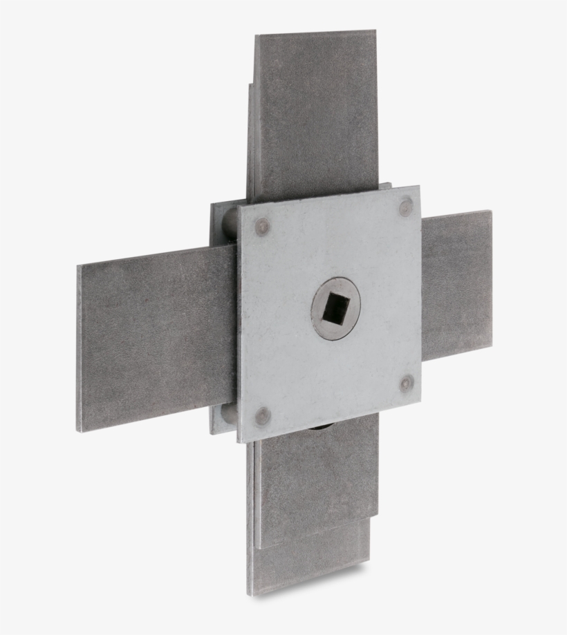 Radial Bolt Mechanism, 3 Sides Nut 11 Mm Square - Wood, transparent png #7844539