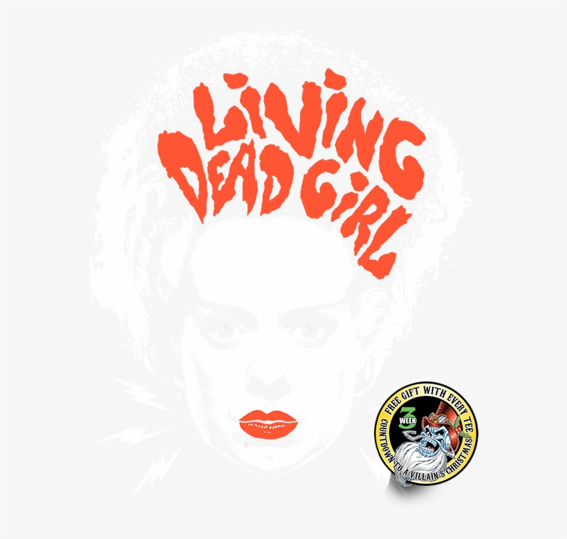 Living Dead Girl By Minionfactory - Bride Of Frankenstein, transparent png #7844665