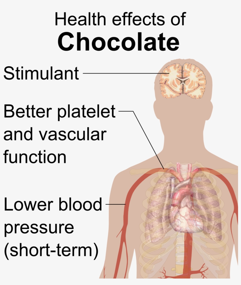 Health Effects Of Chocolate - Smaak En Effecten Van Chocolade, transparent png #7844903