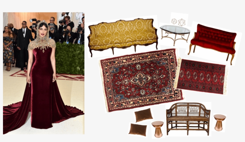 Priyanka Chopra Wearing Ralph Lauren - Top Met Gala Dresses 2018, transparent png #7845012