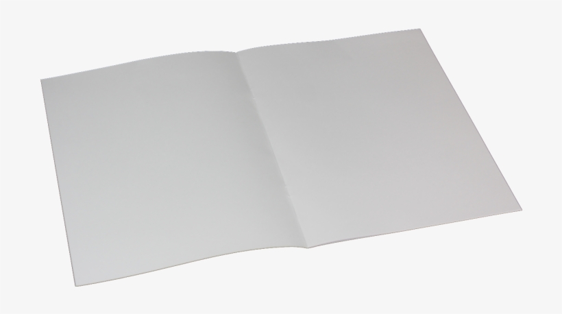 Bk700 Soft Cover Blank Book Open Book - Construction Paper, transparent png #7845361