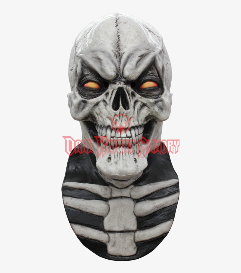 Grinning Skull Mask, transparent png #7845364