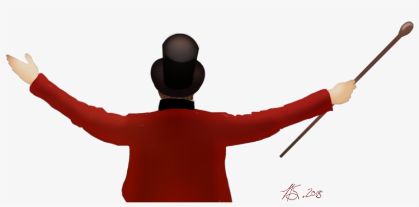 Ringmaster Sticker - Coquelicot, transparent png #7846289
