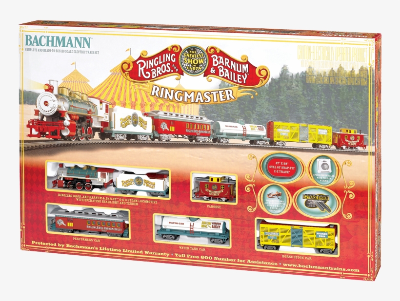 Barnum & Bailey™ Ringmaster 0 6 0 Steam Locomotive - Ringling Bros. And Barnum & Bailey Circus, transparent png #7846473