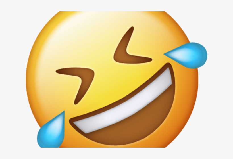 Emoji Clipart Transparent Background - Tears Of Joy Emoji Png, transparent png #7846519