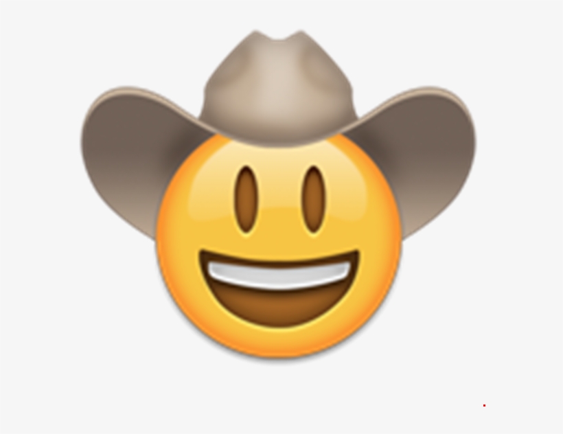 Stockyards Rodeo - Emoji Cowboy, transparent png #7846768