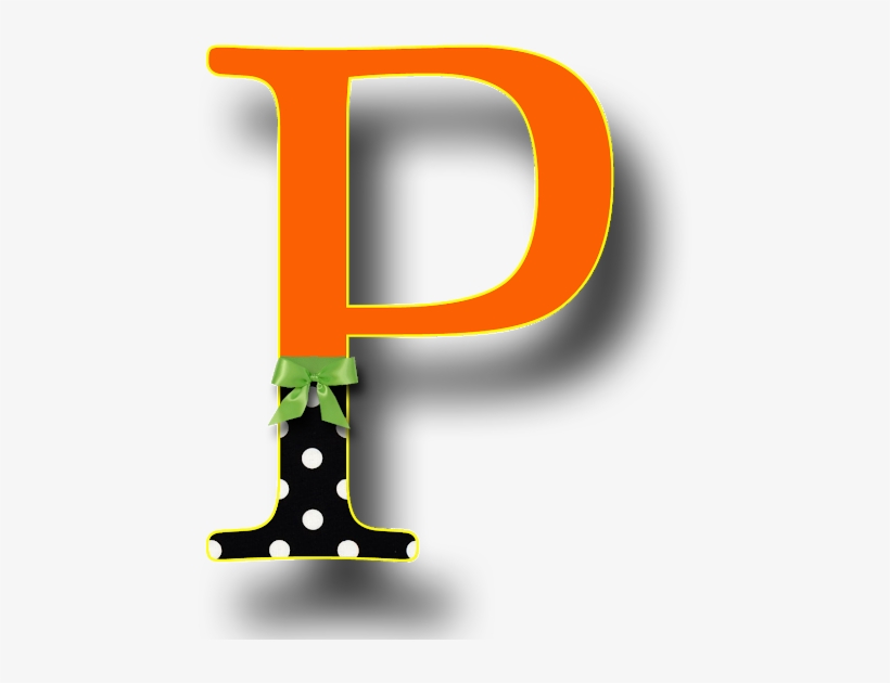 Polka Dot Capital Letter I - Halloween Letter Clip Art, transparent png #7846923