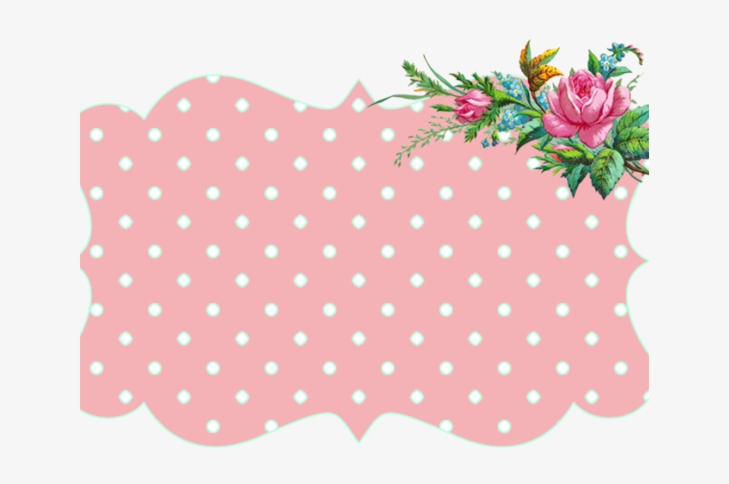 Border Clipart Vintage Flower - Marcos De Flores Vintage, transparent png #7847048