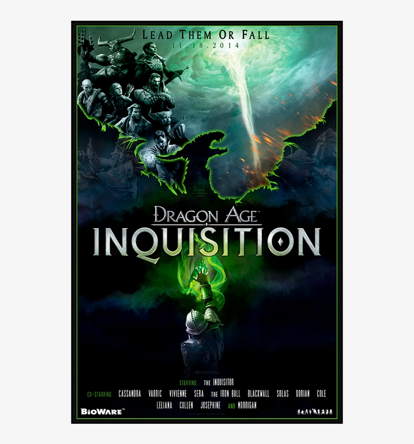 Dragon Age Poster - Poster, transparent png #7847945