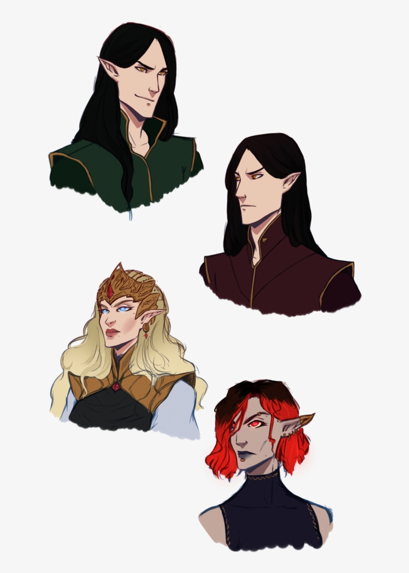 Dragon Age Elven By - Illustration, transparent png #7848371