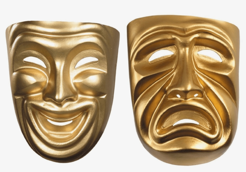 The Bad Thing Was That An Application Of Mine For A - Tragedy Mask, transparent png #7848738