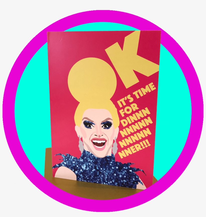 Miz Cracker 'time For Dinner' - Circle, transparent png #7848907
