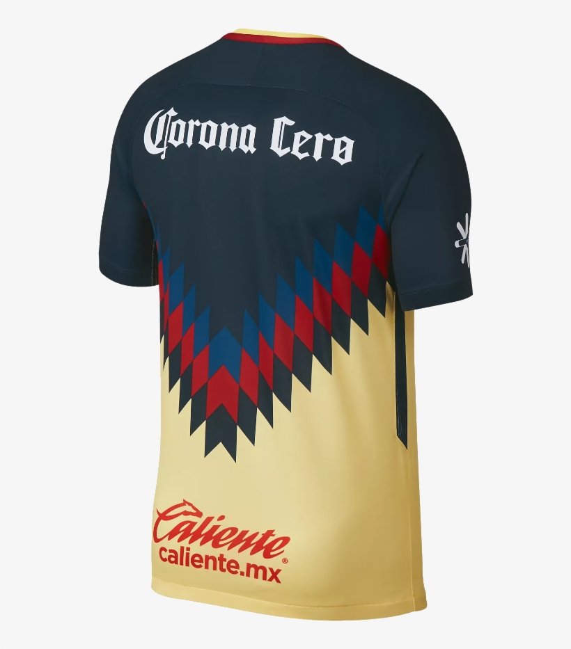 Club América Trikot Home 17/18 - Club America Jersey Back, transparent png #7849807