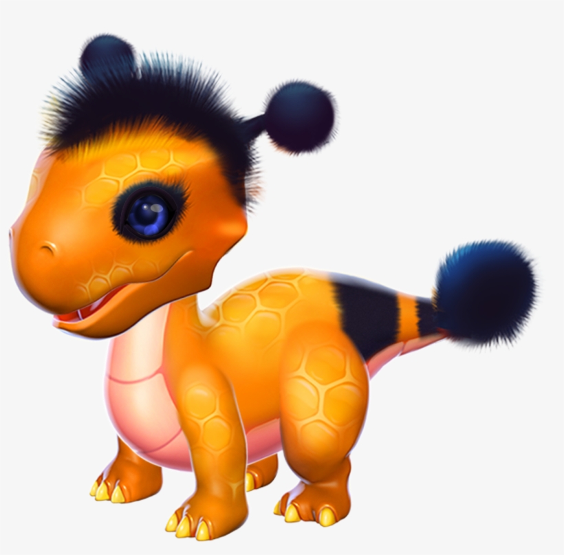 Bee Dragon Baby - Bee Dragon Mania, transparent png #7849927