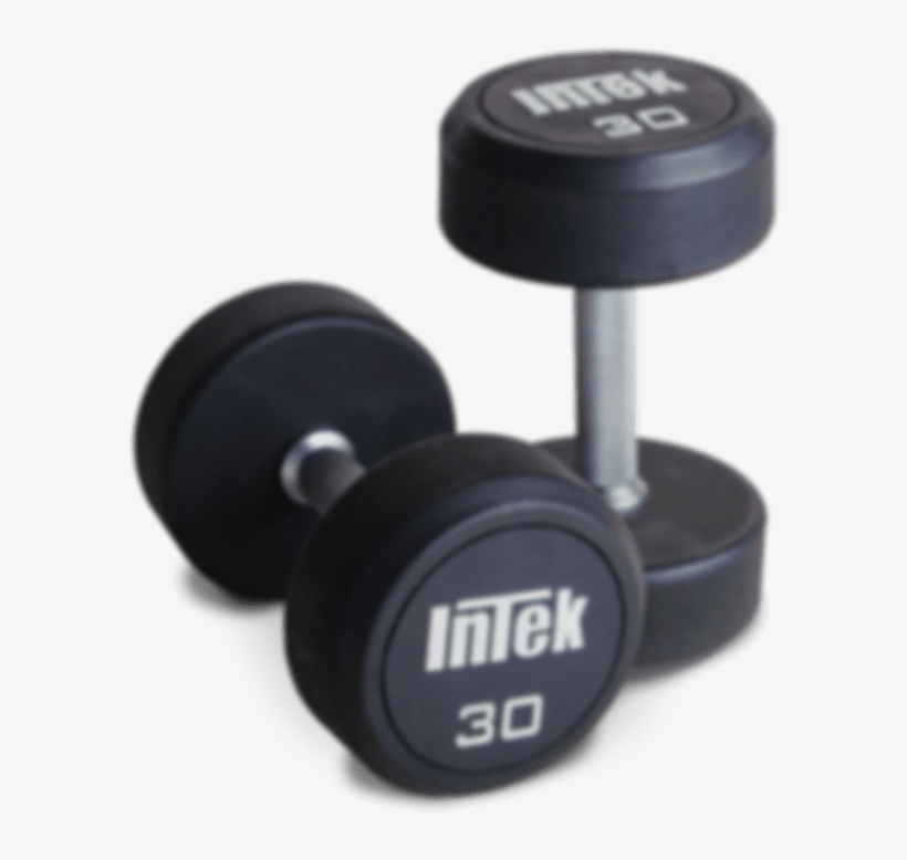 Anytime Fitness - Rubber Dumbbells, transparent png #7850156